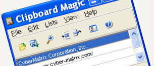 Clipboard Magic main screen